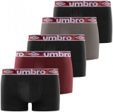 Lot de 5 Caleçon Homme 100% Coton Umbro