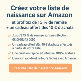 Obtenir 15% de remises sur les produits Bébé sur Amazon